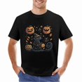 thumbnail image 2 of Funny Pumpkin T-shirt Halloween Children's T-shirt Witch T-shirt Fall shirt, 2 of 5