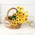 thumbnail image 4 of Girasoles artificiales Monstrate 4 Uds. flores falsas para exteriores Decoración, 4 of 6