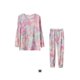 thumbnail image 4 of Guardurnaity Tela respirable determinada de la sudadera deportiva elegante del poliéster para el sistema largo de la sudadera de la manga de la conjuntos de ropa rosa METRO, 4 of 6