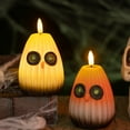 thumbnail image 3 of Dserhfy Autumn Owl Flameless Candle LED Night Light Battery Operated Flickering Candle Light Halloween Christmas Home Decor, 3 of 8