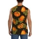 thumbnail image 4 of Balery Orange Pumpkin Camisetas sin mangas para hombre, absorbe la humedad y protege contra el mal olor.-Medium, 4 of 7