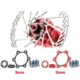 thumbnail image 3 of Ana Bicycle 15x100mm To 110mm 12x142mm To 148mm Boost Hub Adapter Set Conversion Kit, 3 of 6