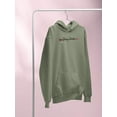 thumbnail image 3 of Stay True Arrow And Daisy Hoodie Women -Image by Shutterstock, Female 4X-Large, 3 of 4