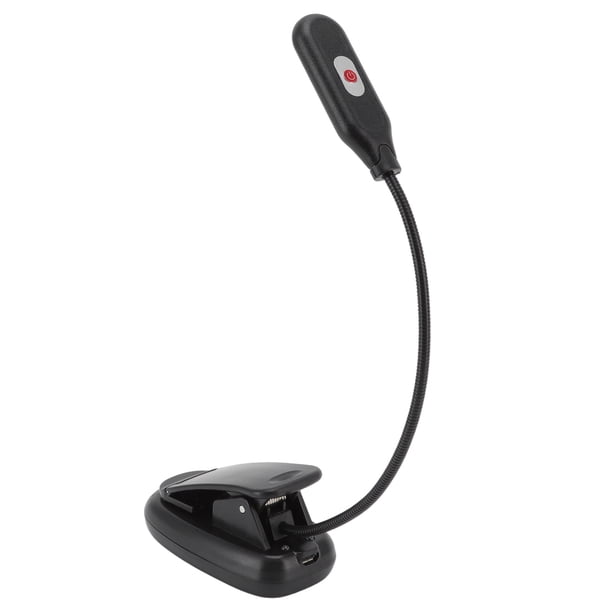 Lámpara de escritorio portátil recargable BuyWeek lámpara con clip USB luz de mesa apariencia llamativa