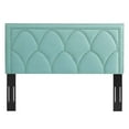 thumbnail image 4 of Modway Greta Performance Velvet Full/Queen Headboard in Mint, 4 of 10