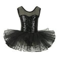 thumbnail image 3 of Nice Girls Ballerina Fairy Prom Party Costume Sequined Flower Dress Dancewear Gymnastic Leotard Ballet Tutu, 3 of 6