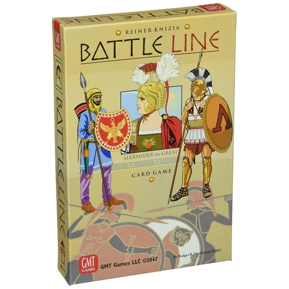 Juego de mesa GMT Games Battle Line con 60 cartas de tropa y