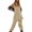 #1-Fleece Overalls -Khaki, variant on successthop Womens Fleece Overalls One-piece Bibs Jumpsuits People Dupes Adjustable Suspender Straps Warm Winter Fluffy Fuzzy Ski Pants Casual Loose Fit Rompers with Pockets Khaki S