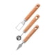 thumbnail image 5 of Matsuzay Rebanador de sandía mango de cepillado reemplazo de mano reutilizable lavable hogar cocina fruta cuchara Accesorios Cocina y Comedor Tipo 2, 5 of 6