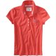 thumbnail image 1 of Aeropostale Womens A87 Pocket Polo Shirt, Naranja, X-Large, 1 of 1