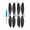 B, variant on Cameland 4pc Quick-Release Prop Guards Propellers Guard For DJI Mavic Mini 2 Drone