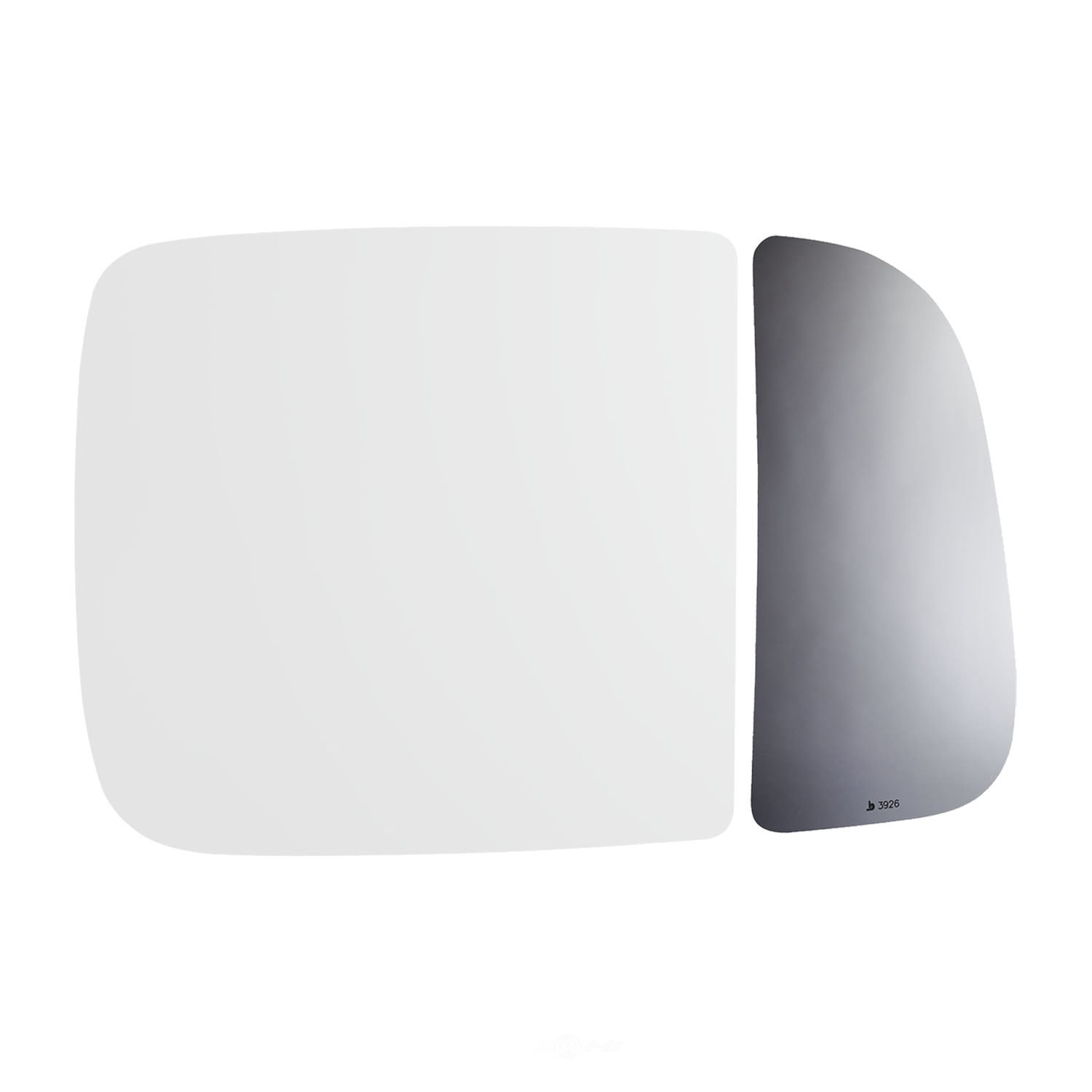 Burco Side View Mirror Replacement Glass - Clear Glass - 3926