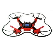 Angle View: Force Flyer 2.4GHz 6 Axis Gyro DYI Building Block Drone