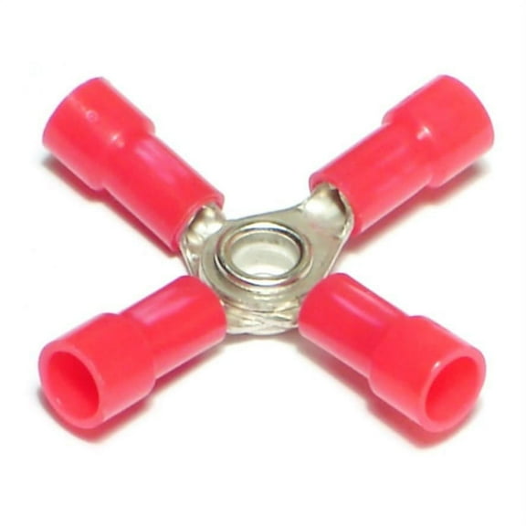 22 WG to 18 WG Four-Way Butt Connectors (8 pcs.)