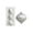 Silver-SL-home supplies, variant on MORESEC XUld Home 3-Piece Shatterproof Christmas Onion Head Ornaments Set Silver Red Rose Gold Pink Gold Blue for Tree Christmas Decorations