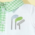 thumbnail image 3 of WOYY Boys Cotton Outfits Golf Embroidery Short Sleeve Polo Shirt & Shorts Set, Sizes 6M-4T, 3 of 7