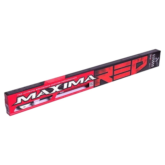 Carbon Express Maxima RED Fletched 32" Arrows Size 350, 6-Pack - 50754