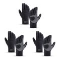 thumbnail image 4 of Eigraketly 1 par de guantes de ciclismo, accesorio de ropa, cubierta de manos gruesas, guante de invierno deportivo para pantalla táctil térmica para No.2 3piezas Eigraketly CBP229436, 4 of 6