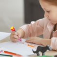 thumbnail image 2 of Pen Four Color Ballpoint Pen Cute Cute Head Color Click Pen Student Prize 0.2Ml, Tool Pen, 2 of 5