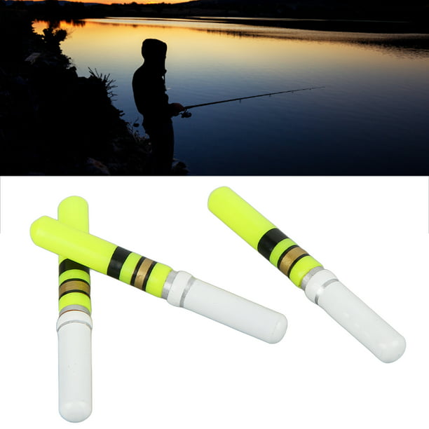ANGGREK Luminous Fishing Floats, 3Pcs Night Fishing Float For Outdoor  Activities 