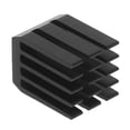thumbnail image 4 of 5Pcs Computer Cooler Radiator Aluminum Heatsink Heat Sink for Electronic Chip Heat Dissipation Cooling Pads 9x9x12mm White, 4 of 6
