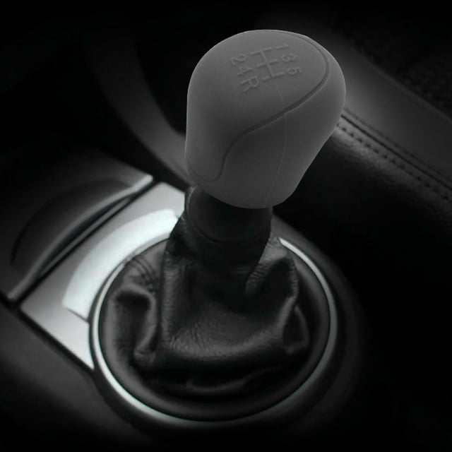 NARABB Car Gear Shifter Knob Cover, Elastic Car Automatic Shifter Protector Cover, Universal Antl-Slip Auto Knob Gear Stick Protector Vehicle Accessories