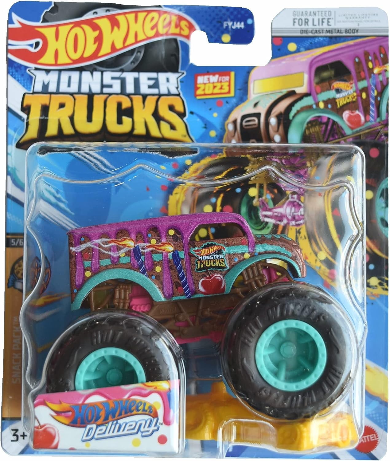 Hot Wheels Monster Trucks Hot Wheels Delivery, Snack Pack 5/6 2023 ...