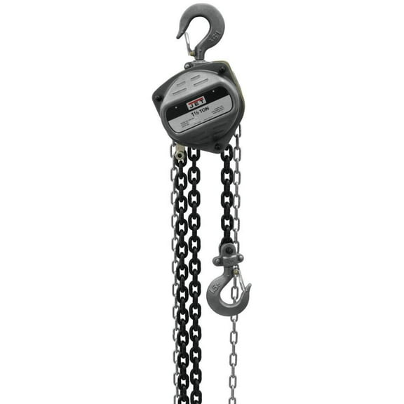 Jet S90-150-10 Hand Chain Hoist 1-1/2 Ton 10 Ft. Lift