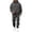 Dark Gray-A#11085bb, variant on Hearthz Fleece Zip Up Men's Hoodie Tracksuit 2 Pieces Set Oversized Athletic Jacket and Sweatpants Fall Winter Warm Athletic Mens Sweatsuits Saffron S