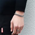 thumbnail image 3 of Stainless Steel Chain Bracelet for Men C917-32, 3 of 5
