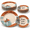 Retro-7 Inch, 10 Inch-12, variant on 7/10 Inch 12 Fall Salad Plates Pumpkin Dinnerware