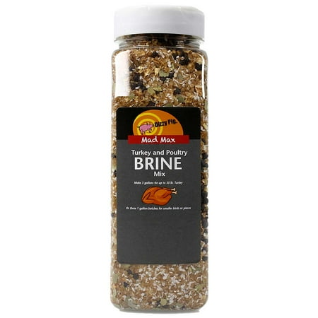 Dizzy Pig Mad Max Turkey Brine 36 Oz Bottle All Natural for Poultry 00057-Dizzy