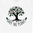 thumbnail image 4 of Inktastic Save the Planet Tree Design with Green Leaves Boys or Girls Baby Bodysuit, 4 of 5