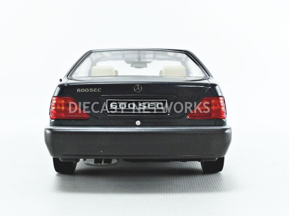 180341BK 1/18 KK SCALE MODELS MERCEDES-BENZ 600 SEC C140-1992 