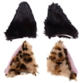 thumbnail image 1 of 2 pares de pinzas para el pelo con orejas de animales, pasadores para el pelo de cosplay, horquillas de cocodrilo, accesorios para el cabello, 1 of 7