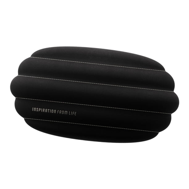 Almohada para reposacabezas Cola automotriz cómodo respirable negro