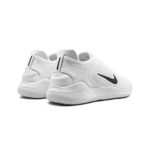 Nike Free RN 2018 Run White Black 942836-100 sz 8.5 Men's Running