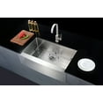 thumbnail image 6 of ANZZI Elysian 32.88'' L x 20.75'' W Single Bawl Farmhouse Kitchen Sink with Drain Assembly, 6 of 6