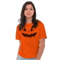thumbnail image 3 of Classic Halloween Pumpkin Costume Plus Size Crewneck Graphic Tee Shirt Brisco Brands 4X, 3 of 5