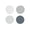 Gray, variant on Dvumao 8-Pack Woven Cotton Coasters, 4.3 Inch Round Heat Resistant Pads for Mugs and Small Plates