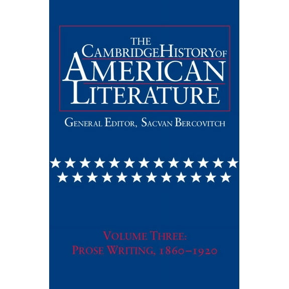 Cambridge History of American Literature The Cambridge History of American Literature, Book 03, (Hardcover)