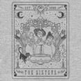 thumbnail image 2 of Women's Hocus Pocus Sanderson Sister Tarot Card Graphic Tee Athletic Heather 2X Large, 2 of 3