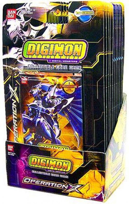 Digimon Collectible Card Game Operation X Booster Box