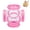 Pink, variant on Riousery 2Pcs Hamster External DIY Pipeline Tunnel Fittings Tube Exercise Cage Training Line Accessories in Vibrant Blue Color, Perfect for Small Pets, Dimensions 10 inches / 25.4 cm Length