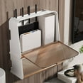 thumbnail image 4 of CNKOO Wall Hanging Wireless WiFi Storage Box Wire Cable Power Storage Case for Home Office and Hotel  Coffee Large A, 4 of 7