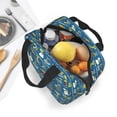 thumbnail image 4 of Lsque Dinosaur on the Beach Vacation Pattern Lunch Bag Women/Men Insulated Lunch Box,Small Leakproof Cooler Food Lunch Containers Reusable High Capacity Lunch Tote Bags, 4 of 6