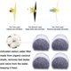 thumbnail image 5 of 16 Foam Prefilters Carbon Filter Compatible with PetSafe Drinkwell Fountain INOX 360 Avalon Pagoda Seascape Sedona, Water Fountain Filter, 5 of 5