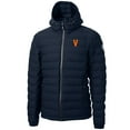 thumbnail image 2 of Men's Cutter & Buck Navy Virginia Cavaliers Vintage Mission Ridge Repreve Eco Insulated Puffer Full-Zip Jacket, 2 of 3