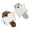A, variant on 2PCS Cats Squirrels Toy Soft Plush and Crinkle Paper Sounding Plush Toy Enhancing Pet Indoor Activity and Engagement