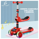 thumbnail image 5 of Scooter Infantil Elegate con Asiento Ajustable y Luces LED Color Azul, 5 of 8